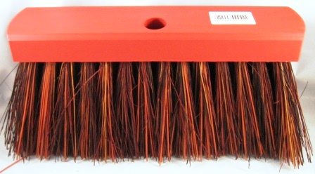 straatveger 30cm rood gelakt hout bassine sherbro