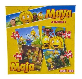 maya de bij puzzel 4in1