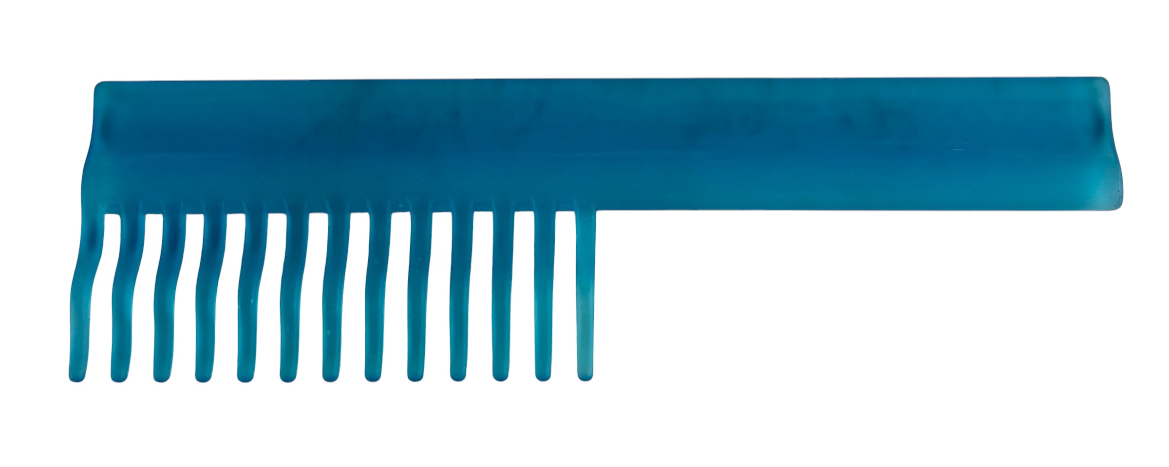 haarkam blauw 19cm promo stockverkoop kammen/haarborstels