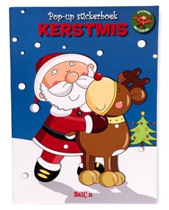 kerstmis pop-up stickerboek