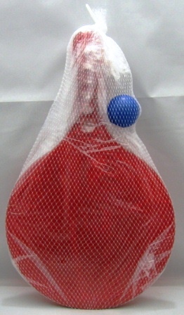 beachball-set rood kunststof