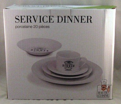 service dinner 20-pcs promo