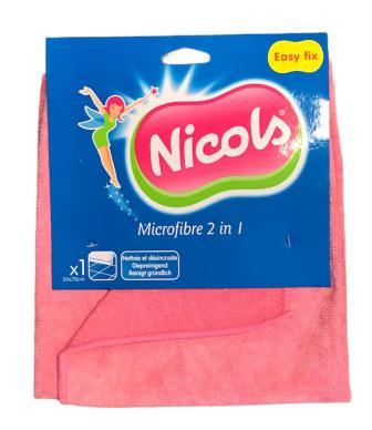 nicols torchon microfibre 2en1