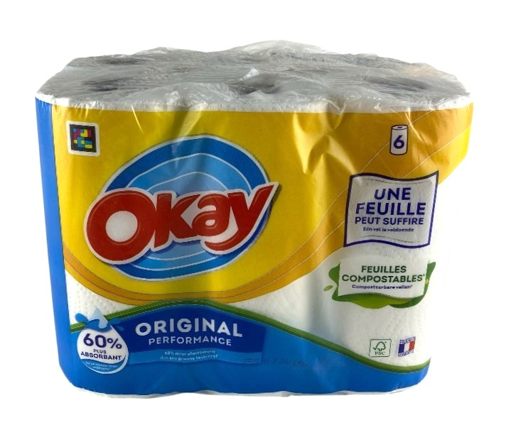 keukenrollen okay 6 rollen