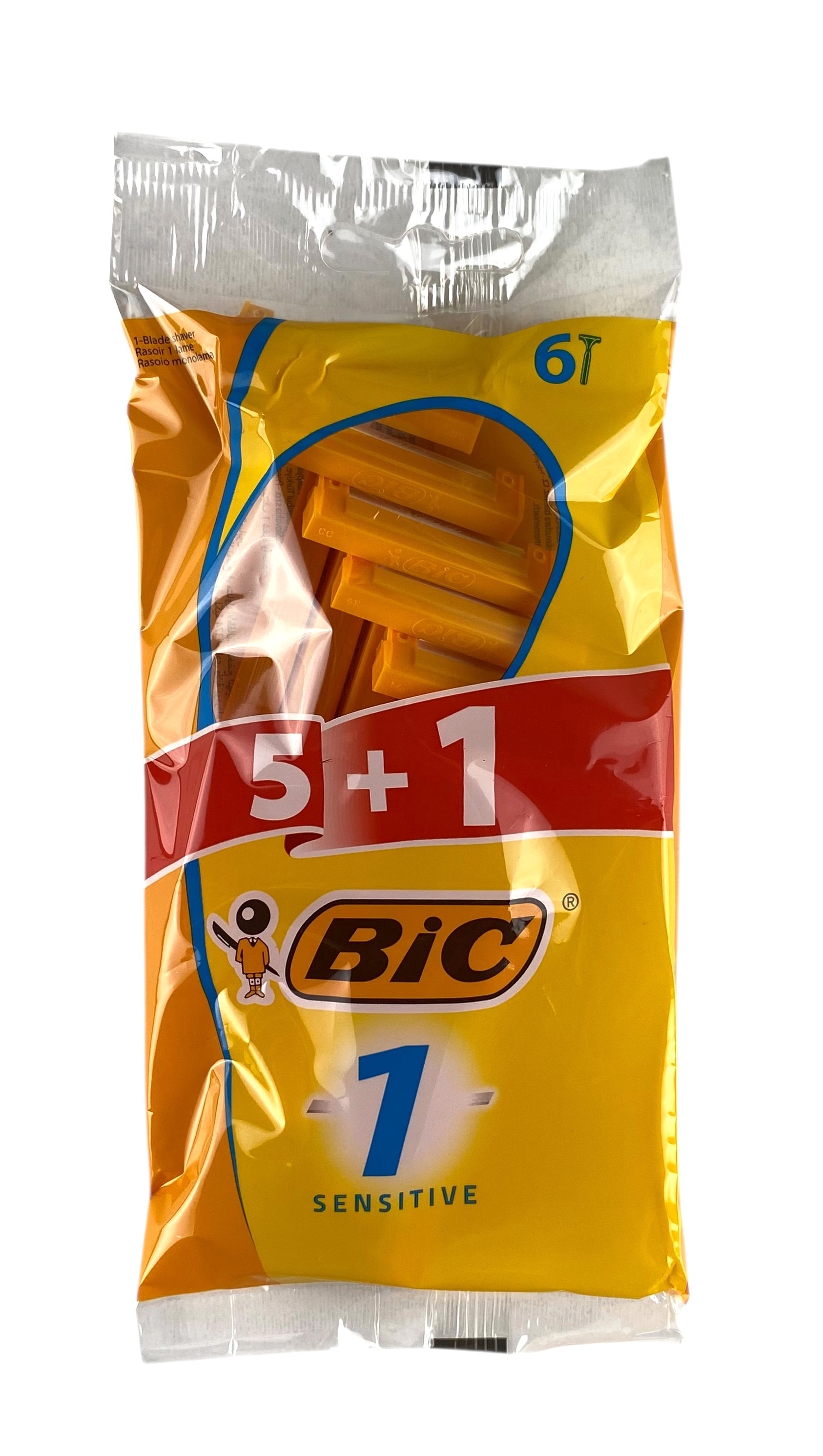 bic scheermesjes 1 sensitive s-5+1