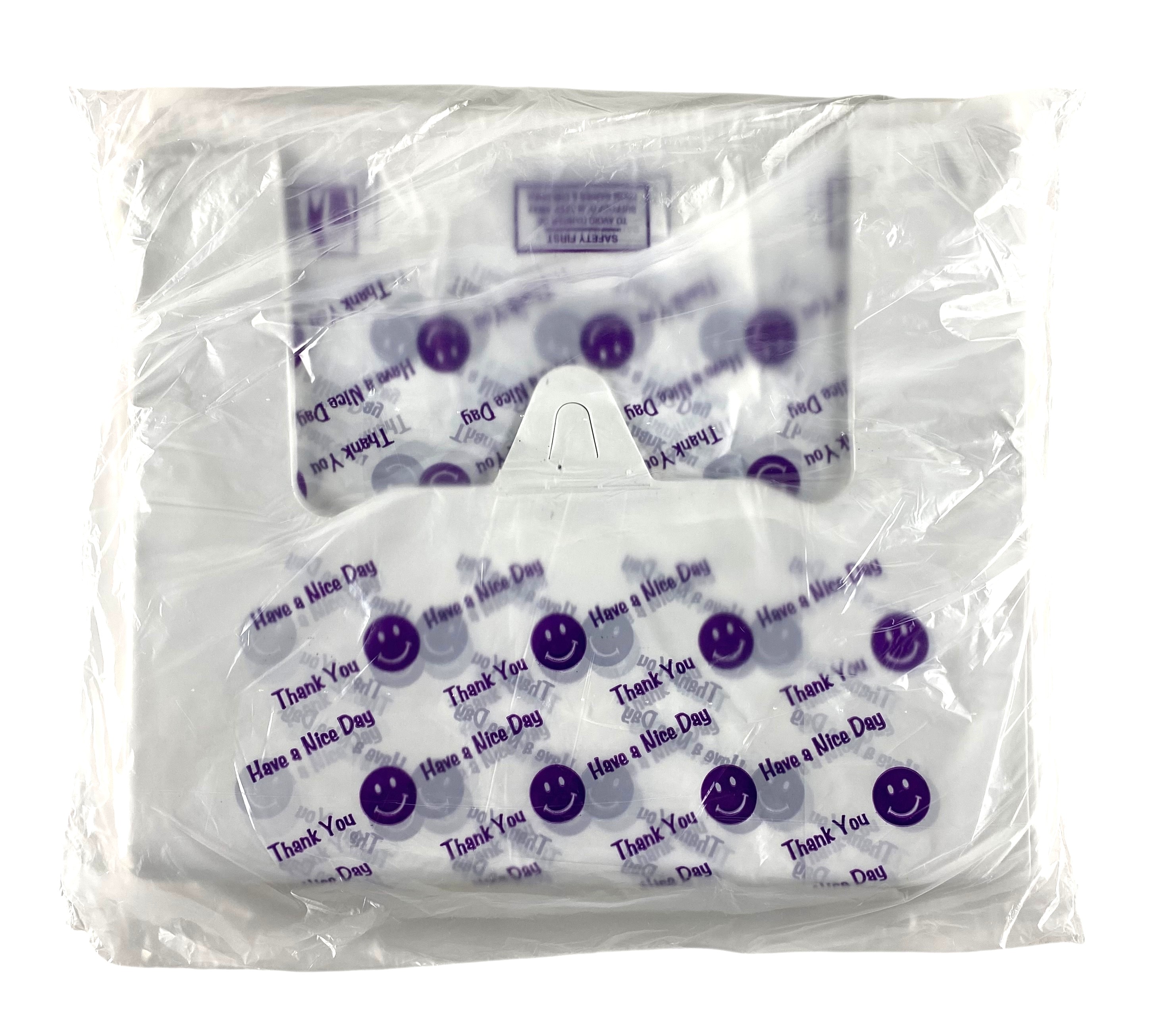 draagtas x1000 30x18x55cm 21micron bio smiley promo