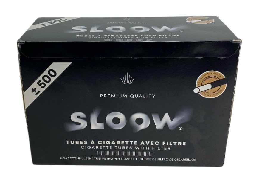 x500 tubes a cigarette avec filtre sloow