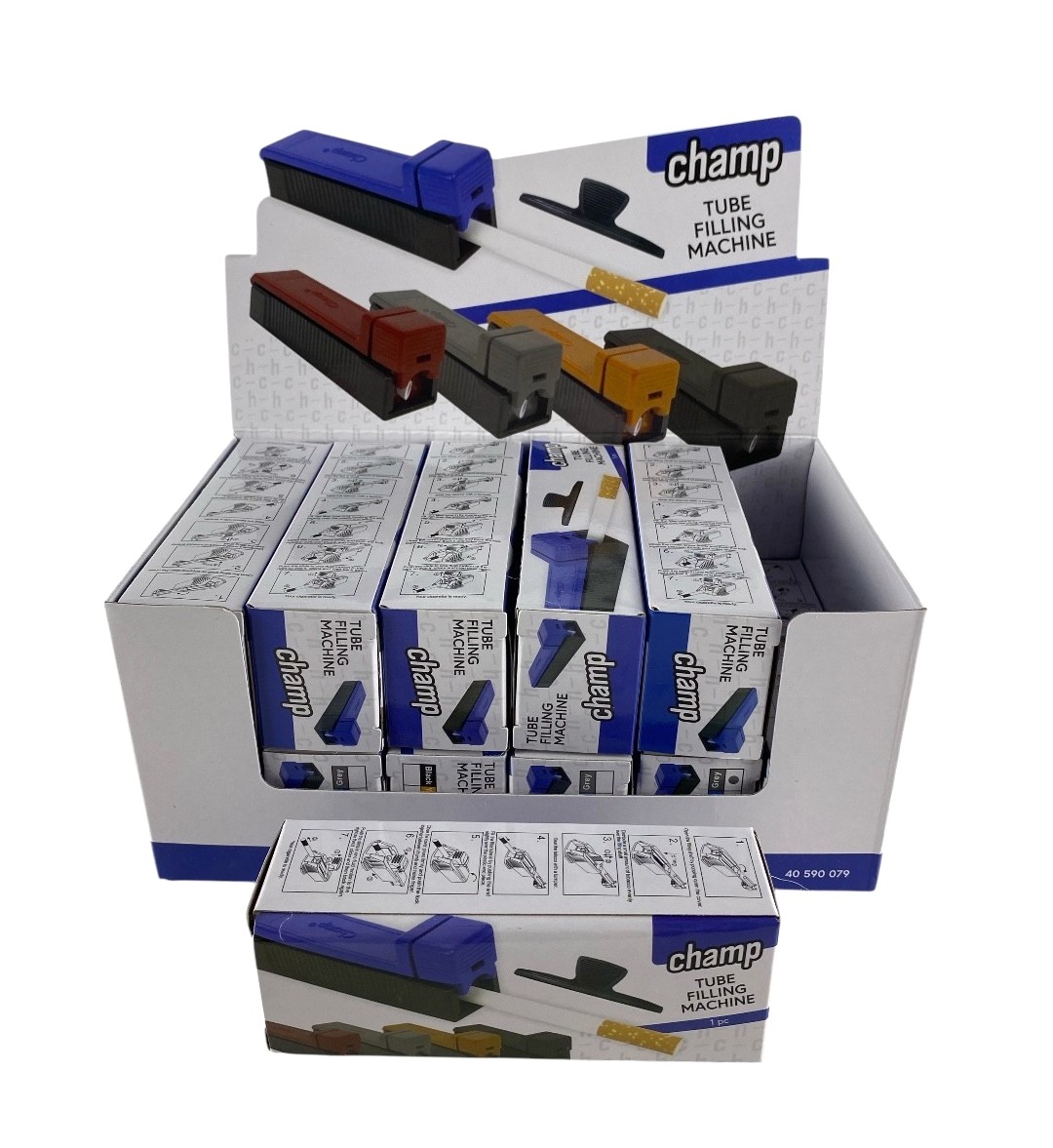 tubeuse cigarettes polyflame champ
