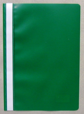 bestekmap plastiek groen