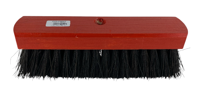 straatveger 30cm rood gelakt hout colombo