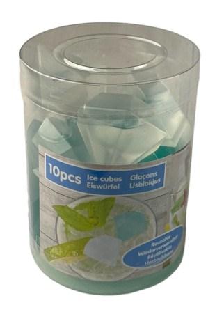 cubes glace plastique 10pcs