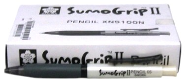 vulpotlood sumogrip ii 0.5 sakura zwart stockverkoop schrijfwaren