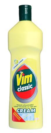 vim classic schuurmiddel cream 500ml citroen