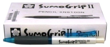 vulpotlood sumogrip ii 0.5 sakura blauw stockverkoop schrijfwaren