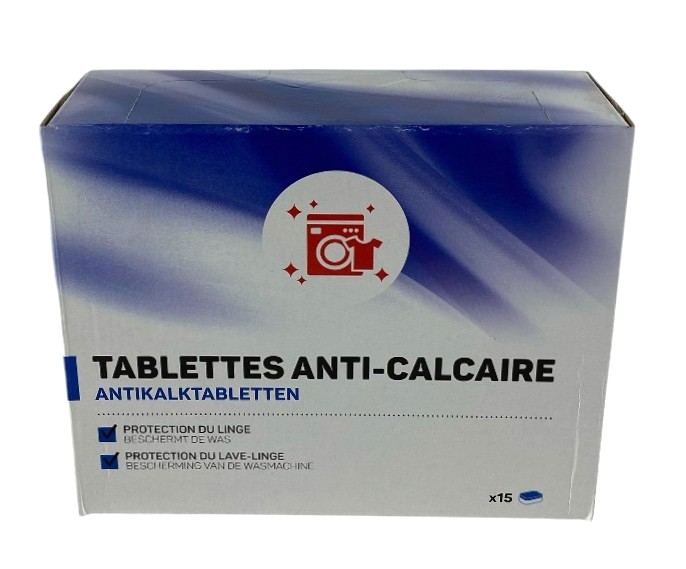 tablettes anti-calcaire 15x16gr