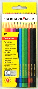 x12 kleurpotl faber eberhard promo stockverkoop kleurpotloden
