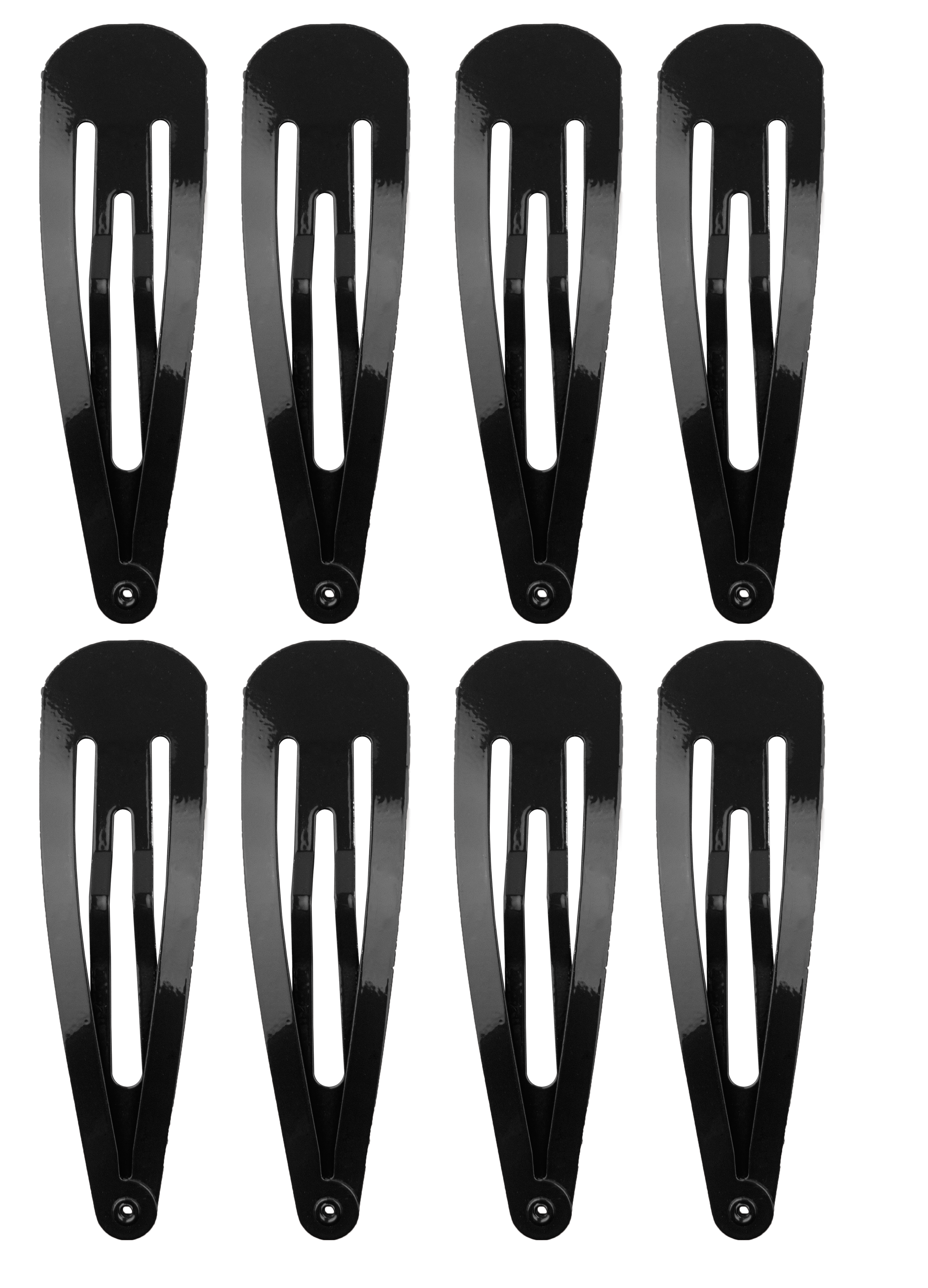 titania contour clips 8pcs noir