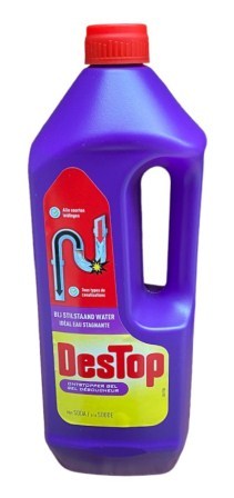 destop onstopper gel met soda