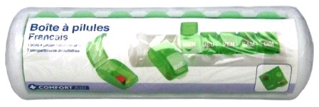 pillendoos 7 dagen franstalig