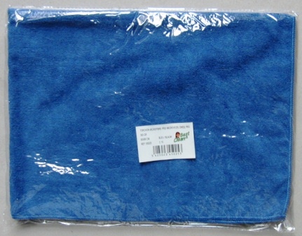 torchon microfibre pro 60x80cm 300gr bleu