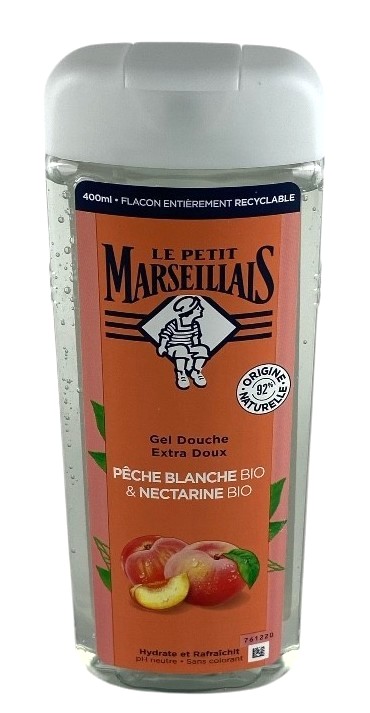 le petit marseillais 400ml douche perzik-nectarine