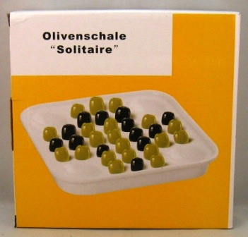 porseleinen olijvenschaal solitaire