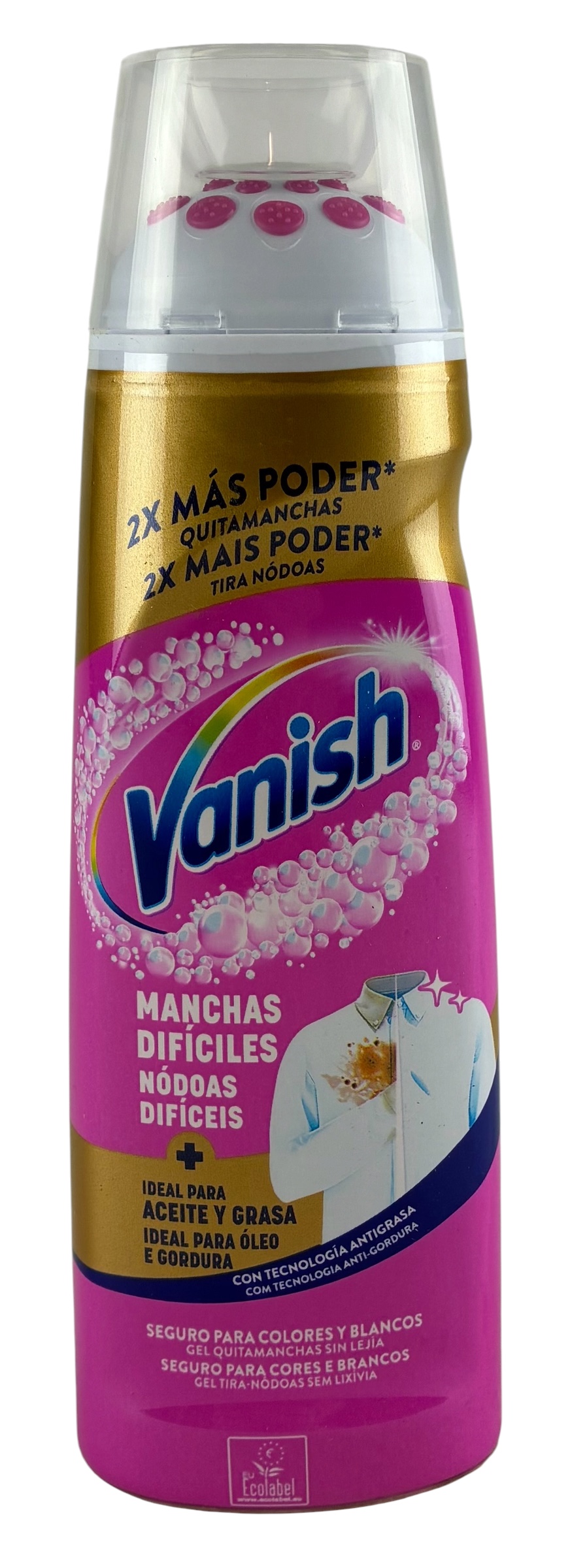 vanish gold power gel 200ml stockverkoop ontvlekkers
