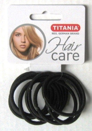 titania elastics cheveux 9pcs