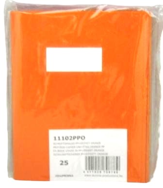 couverture cahier a5 orange