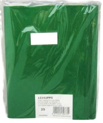 couverture cahier a4 plastic vert