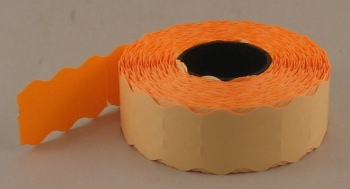 etiketten 26x12 fluo x1500 orange