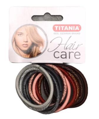 titania x10 elastiques cheveux 4cm ass