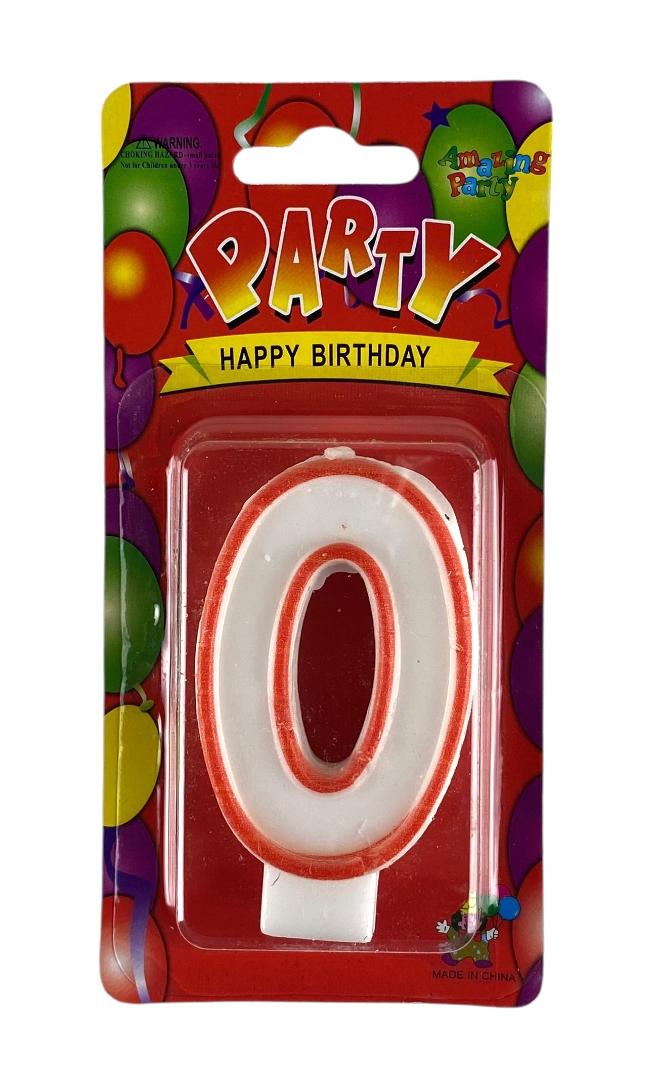 verjaardagskaars nummer 0