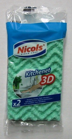 nicols kitchenet 3d eponge vegetale x2