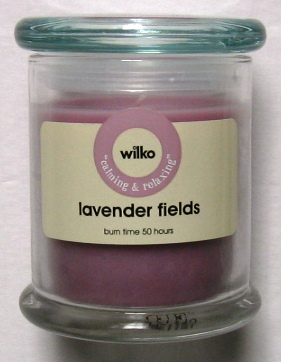 kaars bokaal wilkinson lavendel