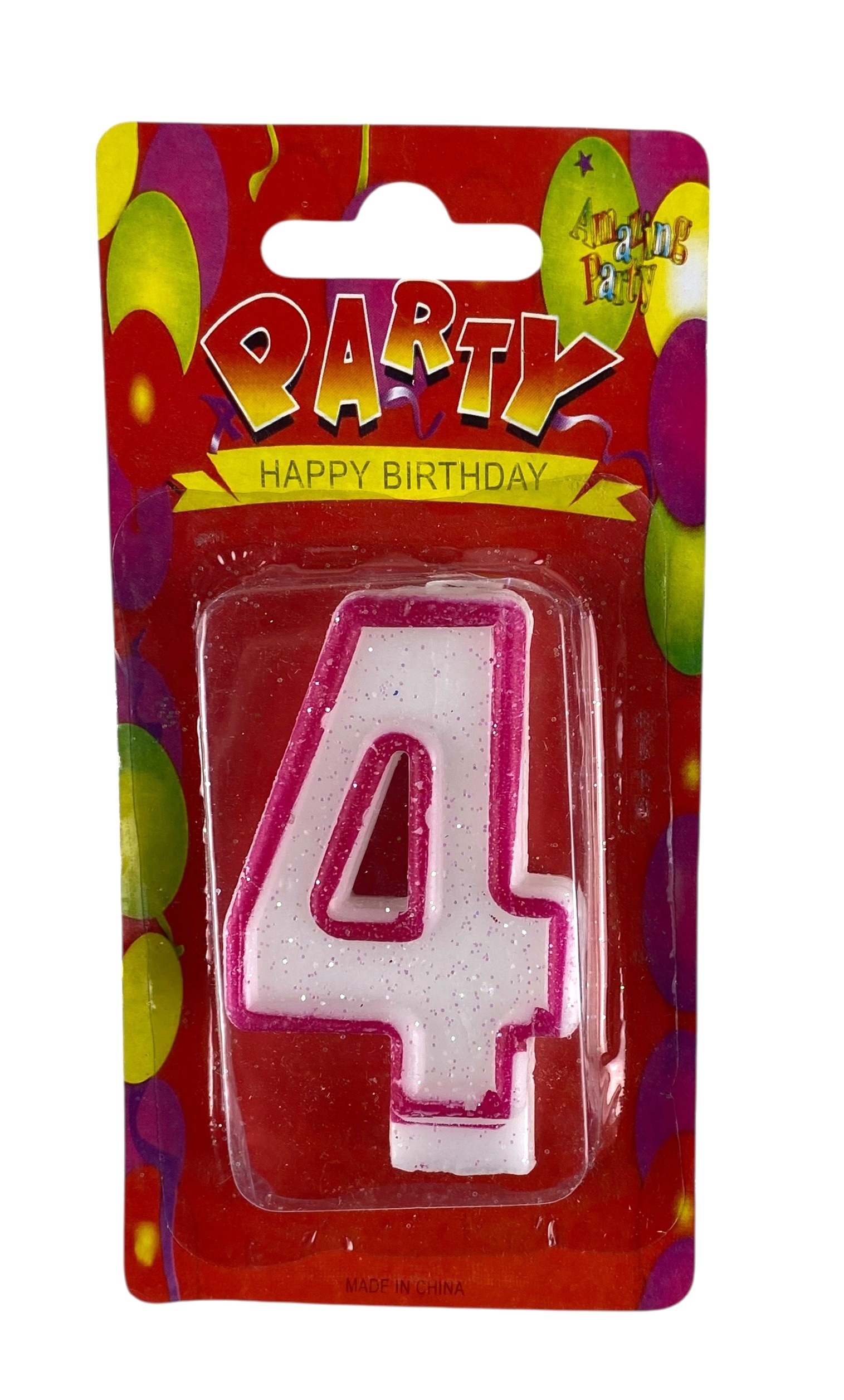 verjaardagskaars nummer 4