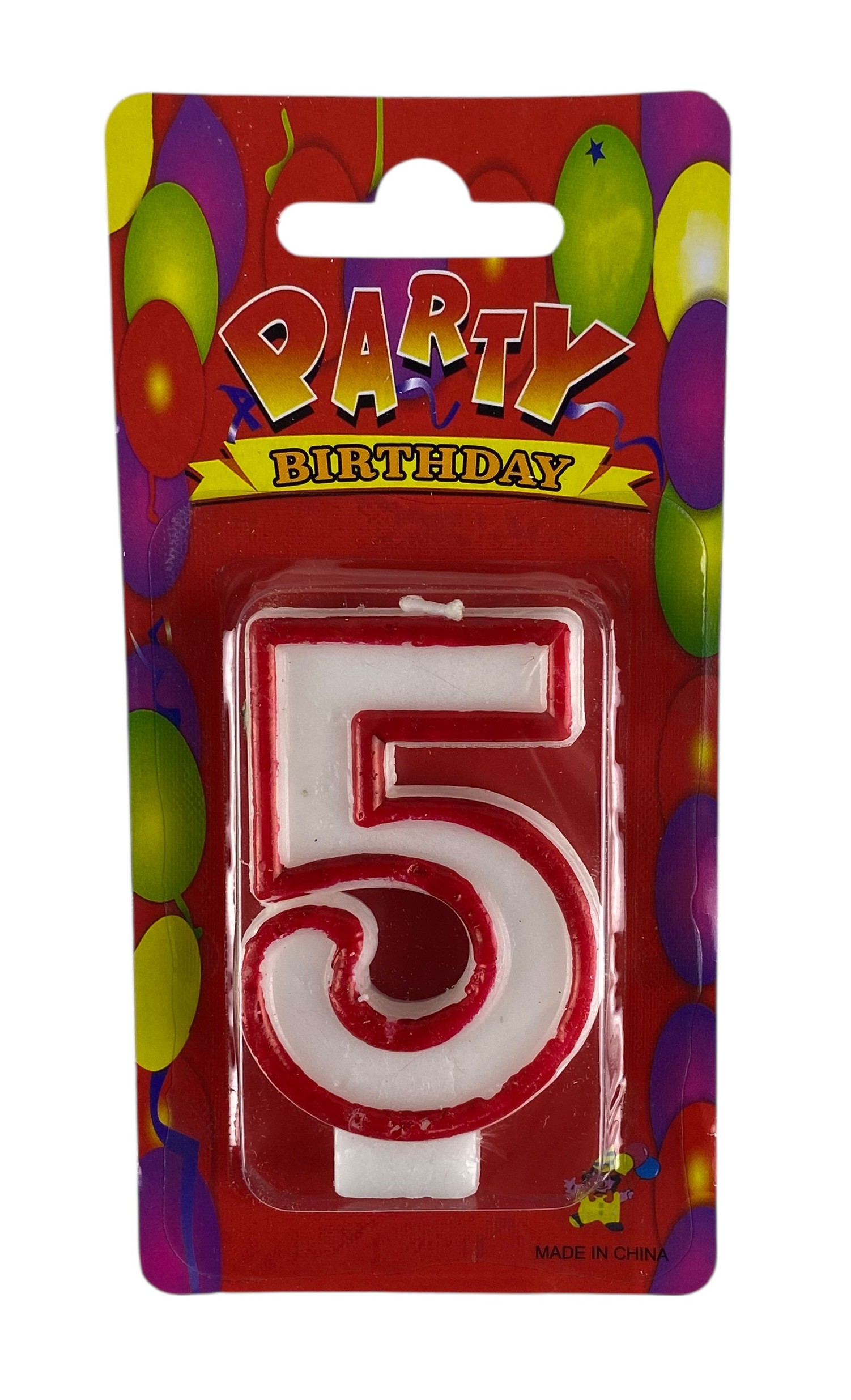 verjaardagskaars nummer 5