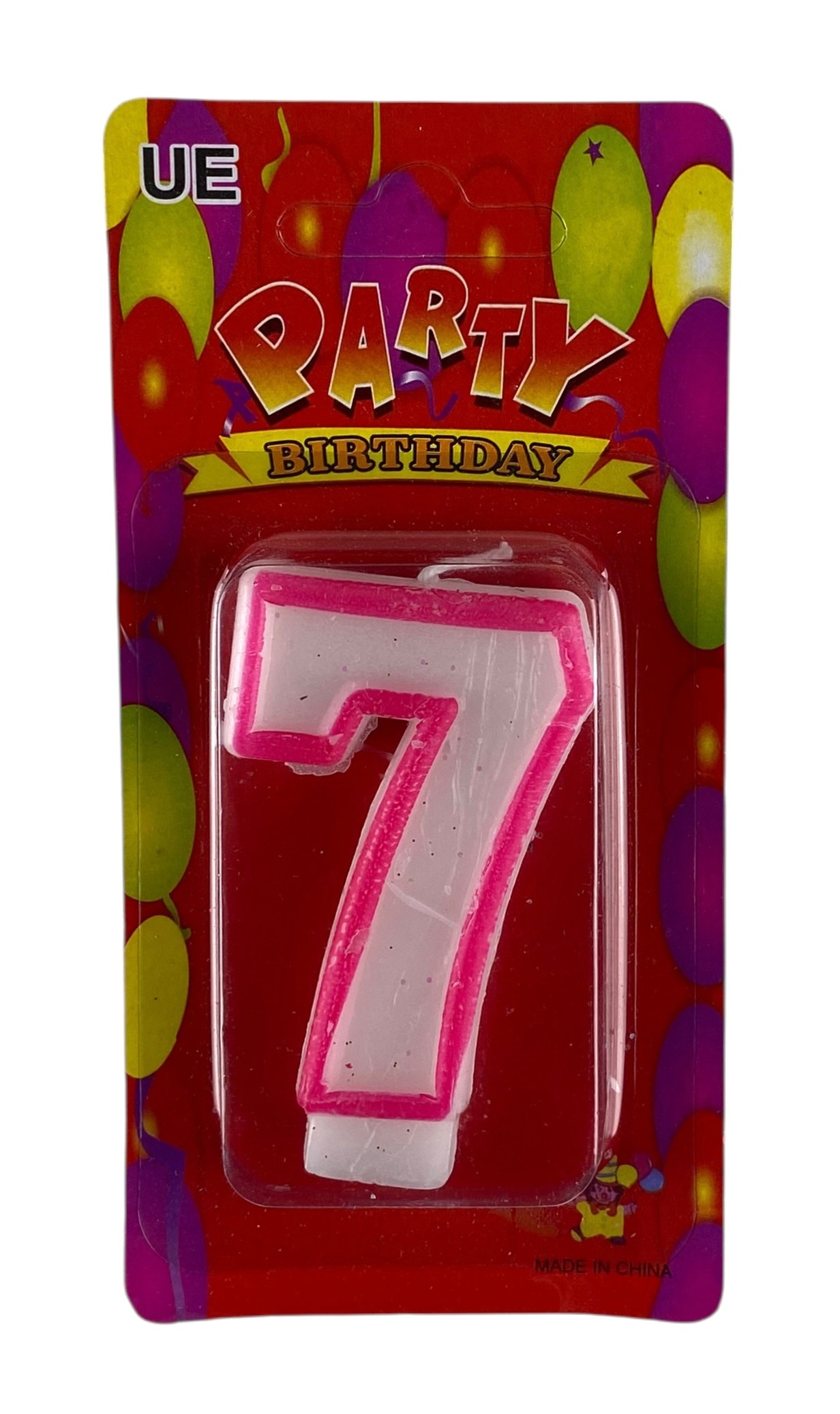 verjaardagskaars nummer 7