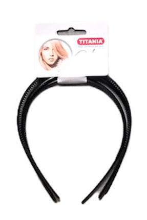 titania s-3 hoofdband basic small zwart