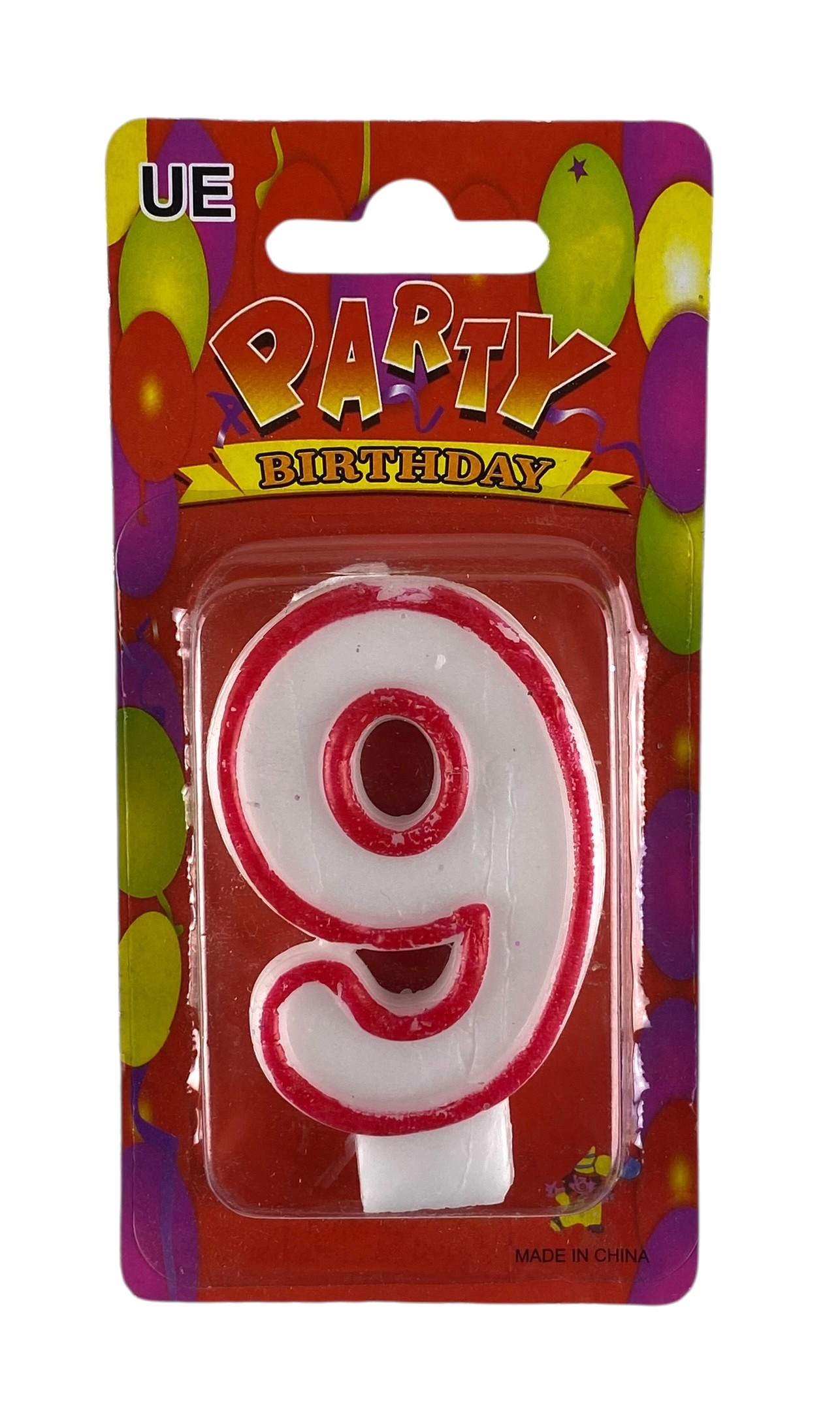 verjaardagskaars nummer 9