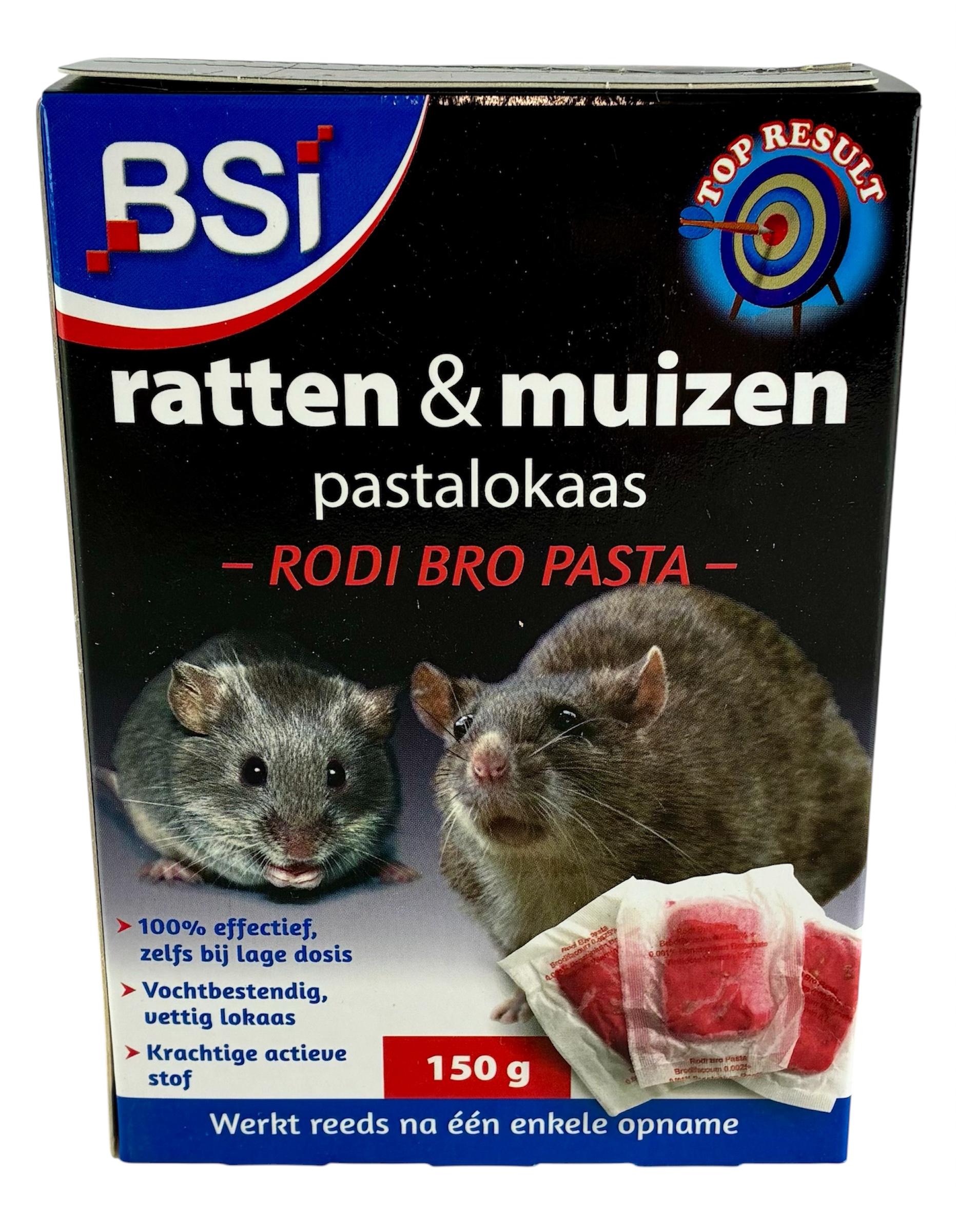 rodi bro pasta 15x10gr stockverkoop ratten/muizen/slakken/mollen