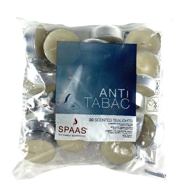 bougies chauffe plat x30 anti-tabac promo