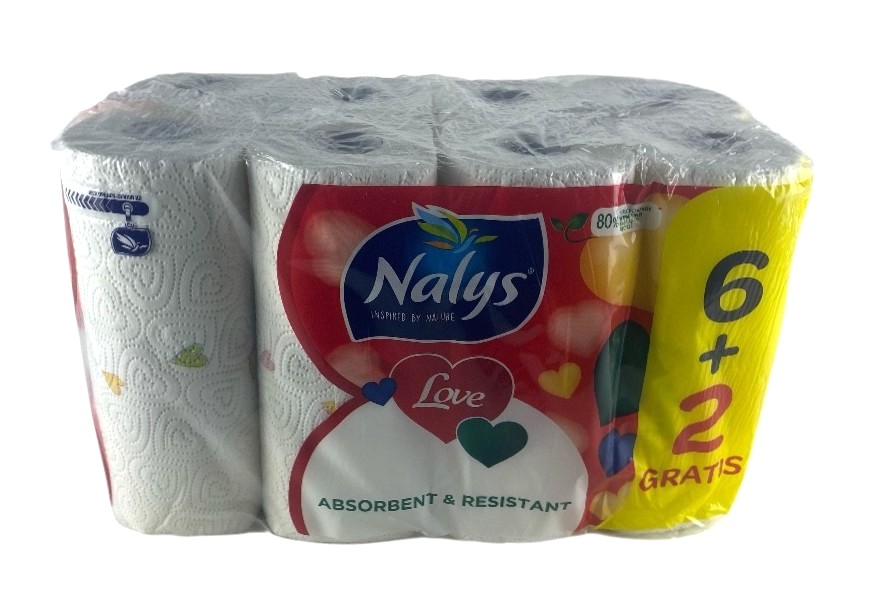 keukenrol nalys absorb 6+2 gratis