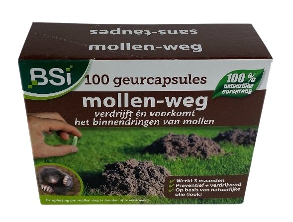 mollen weg 50 geurzakjes bsi