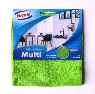 nicols microvezeldoek multi 32x32cm