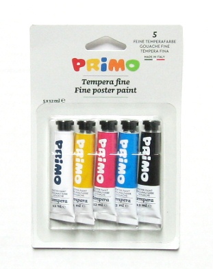 s-5 gouache 12ml en tube sur carte