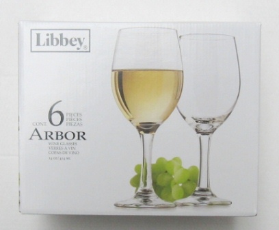 x6 wijnglazen groot 414ml libbey