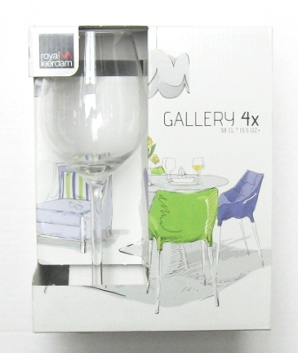 x4 wijnglazen gallery 38cl