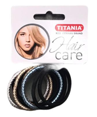 elastiques cheveux x9 4cm titania