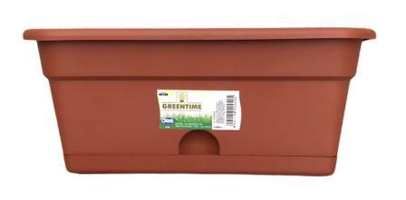 bloembak+schaal jardiniere 40x20 greentime